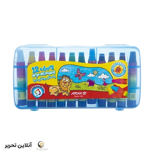 پاستل 12 رنگ طلقی آریا 2010