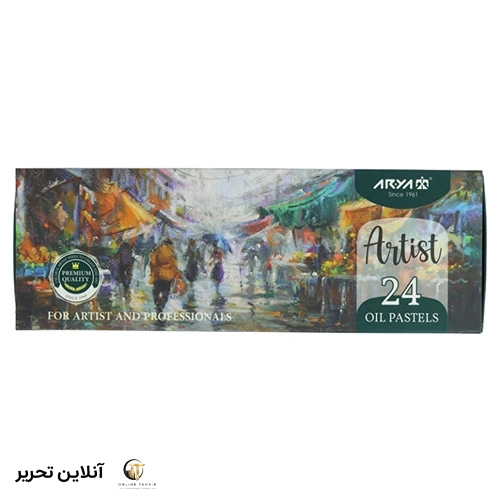 پاستل 24رنگ آرتیست آریا 2602