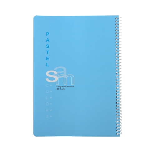 دفتر 80 برگ s.a.m سیمی کلاسیک-B طرح4