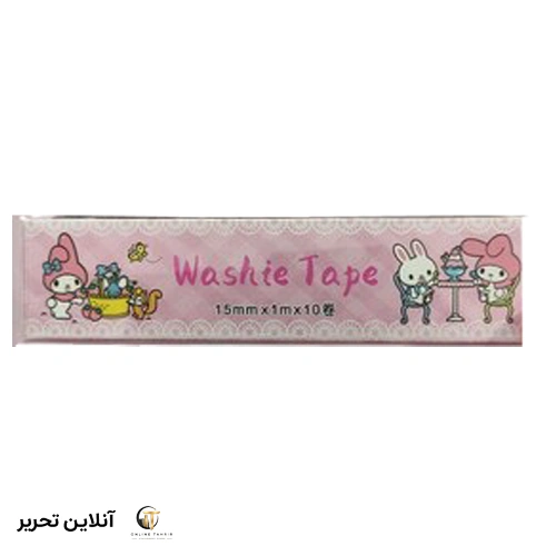 چسب واشی شفاف فانتزی