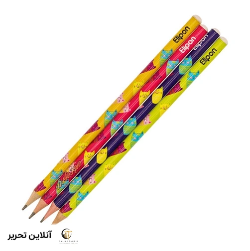 مداد مشکی فانتزی گرد willow (الیپون)