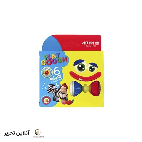 خمیربازی 6 رنگ آریا