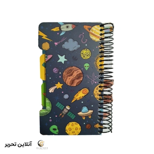 دفتر یادداشت فنری تری ساین-طرح6