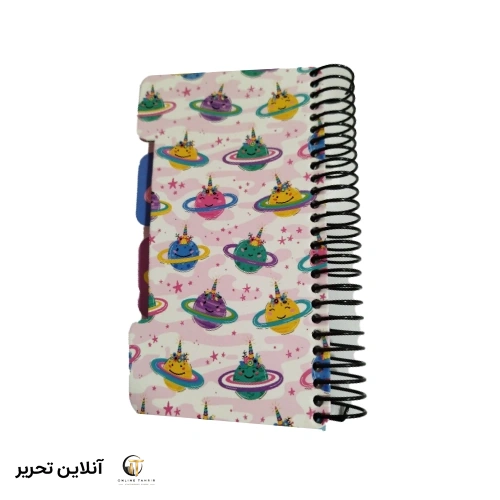 دفتر یادداشت فنری تری ساین-طرح4