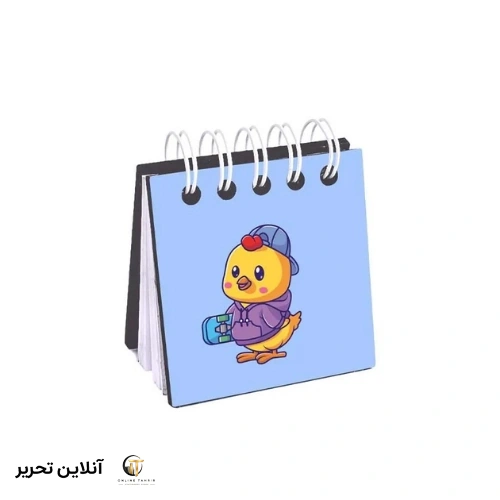 دفترچه چوبی جوجه پیتیکو